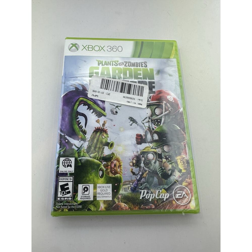 Plants vs. Zombies: Garden Warfare (Xbox 360, 2014) BRAND NEW SEALED